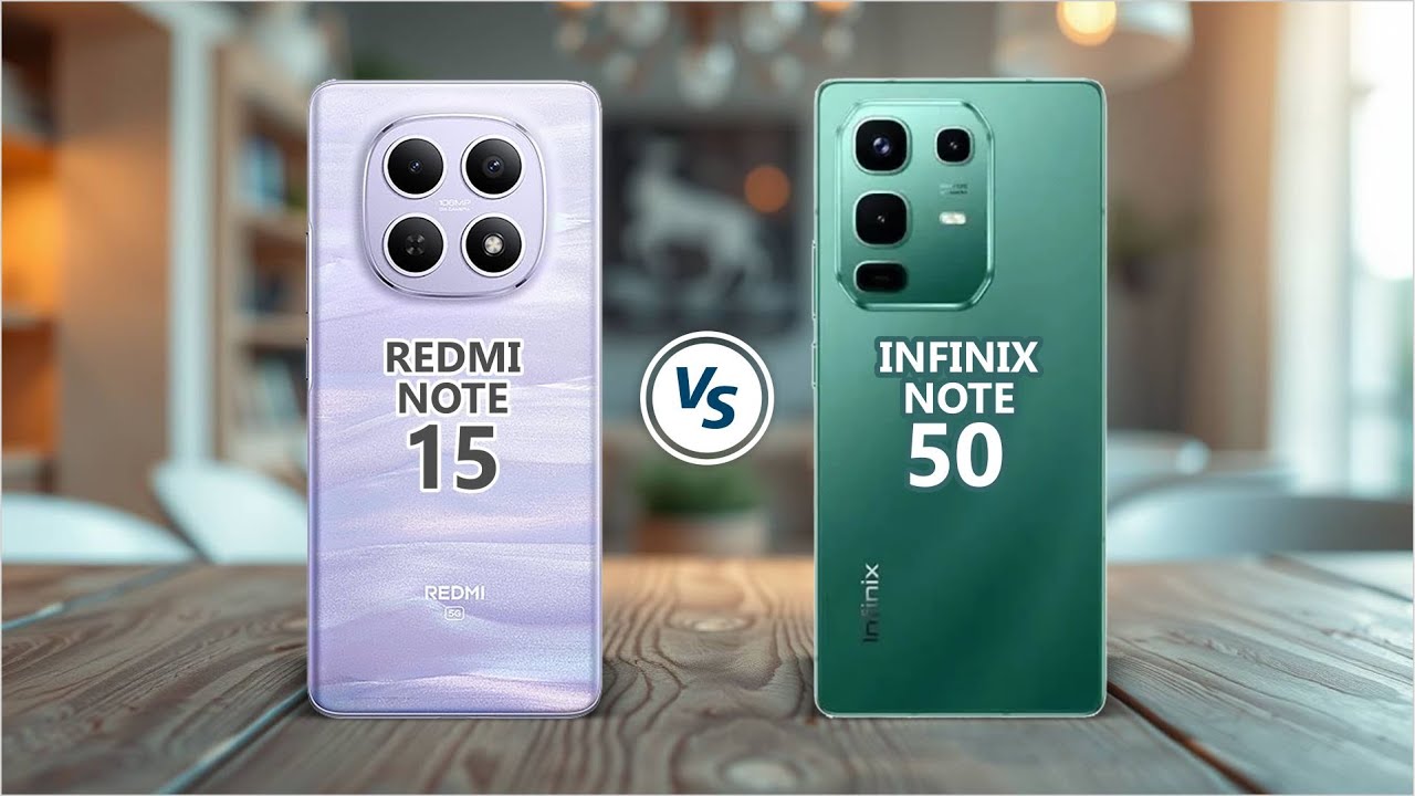 REDMI NOTE 15 vs INFINIX NOTE 50 | Camera System Performance, Battery Life & Display Analysis