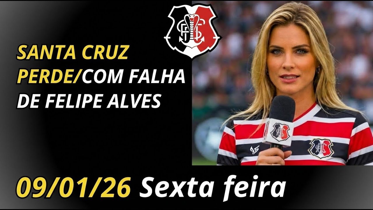 FELIPE ALVES VILÃO? A TARDE SOMBRIA DO SANTA CRUZ CONTRA OS ARGENTINOS!