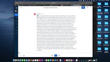 How to Turn a Podcast into a Blog