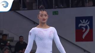 Marine BOYER (FRA) - 2019 Artistic Gymnastics Europeans, floor final