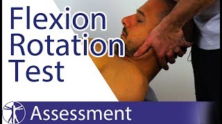 Flexion Rotation Test | Upper Cervical Spine Rotation