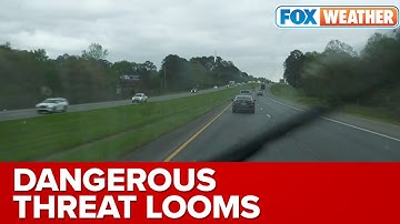 Storm Chasers Track Potential Severe Weather Outbreak Targeting Southern U.S.