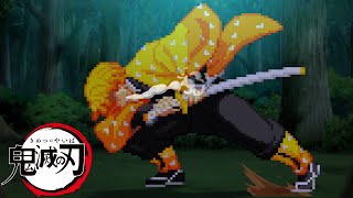 Sleeping Zenitsu Strikes! - Sprite Animation#20