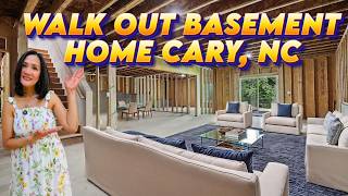 Cary NC Home Tour | Nearly 2,000 Sq Ft Walkout Basement   Main Level Living