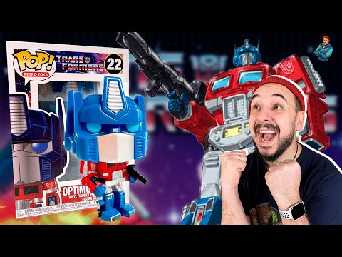 ОПТИМУС ПРАЙМ ОТ FUNKO POP! RETRO TOYS! КАК ПОЯВИЛИСЬ ТРАНСФОРМЕРЫ! ROBTOYS РАСПАКОВКА!