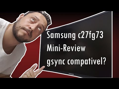 Monitor samsung C27FG73 mini-review