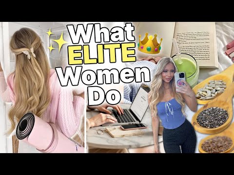 11 Surprising Habits Of Top 1% Women✨
