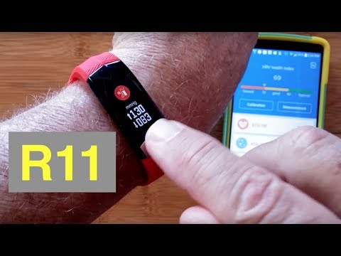 L8STAR R11 (CD01) ECG+PPG Heart Wave Charting Blood Pressure Health/Fitness Band: Unboxing & Review