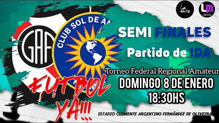 Guaran Antonio Franco vs Sol de America || SEMI FI...