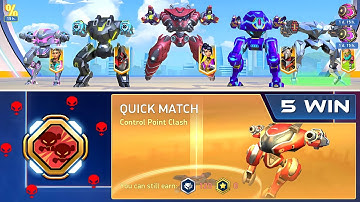 5 WIN STREAK Control Point Clash - Accolade Challenge - ODEM #4 - Mech Arena