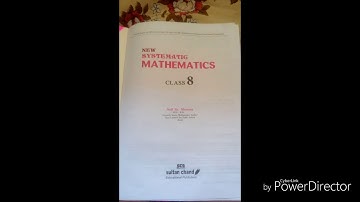 New systematic mathematics book class 8 question 1 solutions