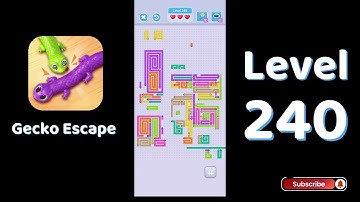 Gecko Escape Level 240 Walkthrough 🦎 | Puzzle Game Solutions & Tips | SolutionGuruji