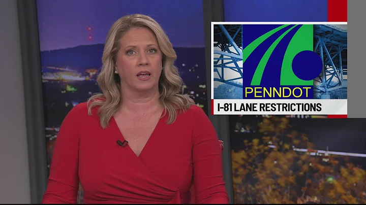 PennDOT announces lane restrictions in Wilkes-Barre | 28/22 News