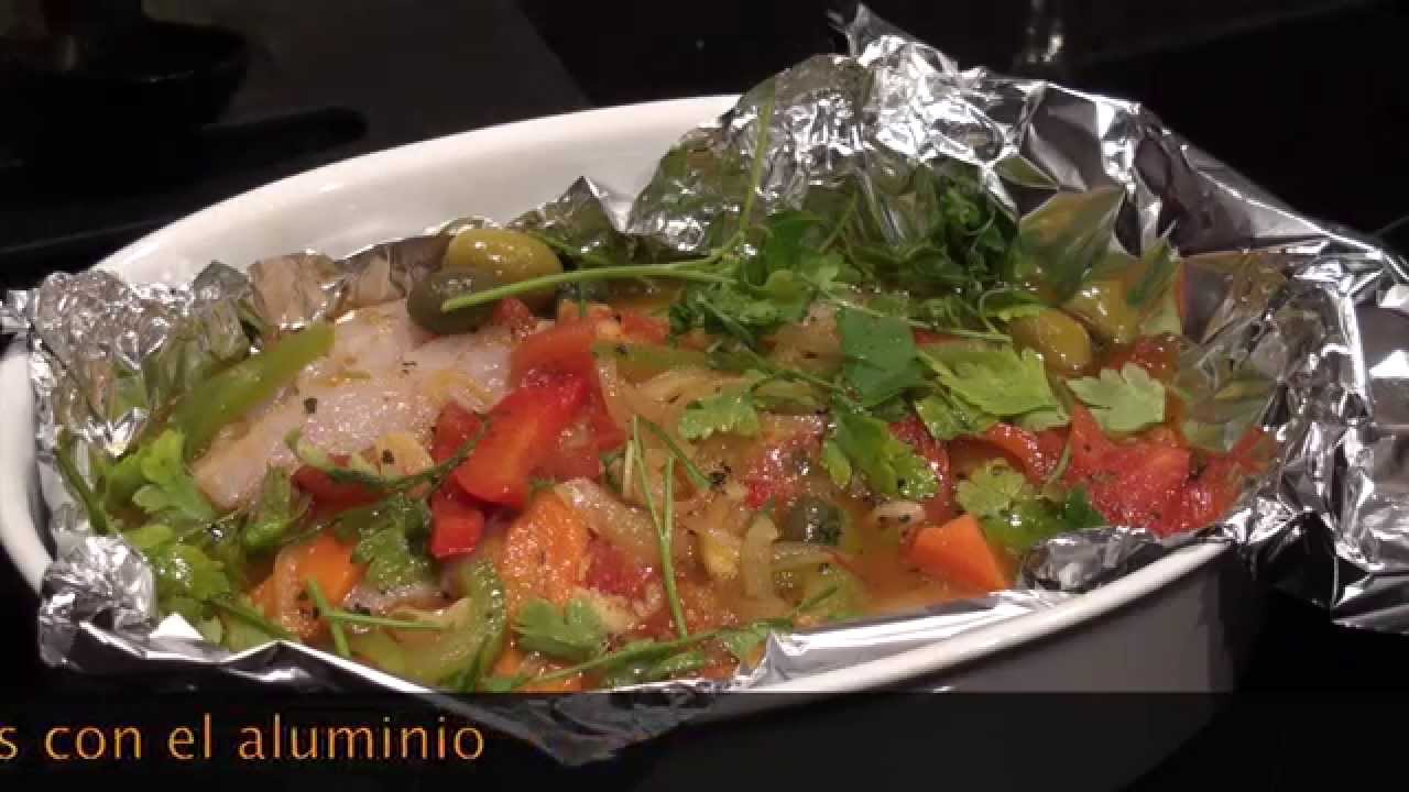 Filete de pescado al horno - La Cocina del Costeño - YouTube