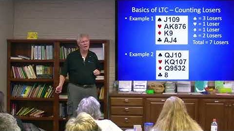 Jim RIcker Bridge Video - Calculating Losing Trick Count
