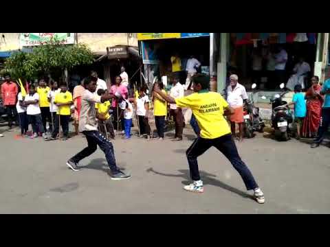 Guru Angappa silambam 20191