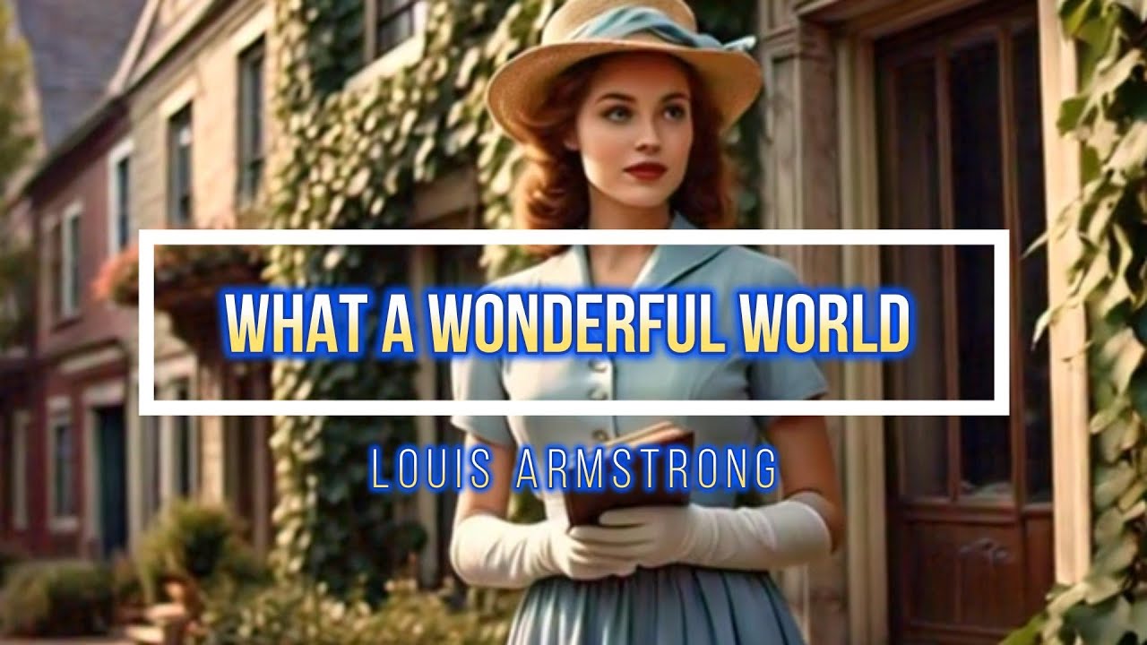 What A Wonderful World | Louis Armstrong (Lyrics) - YouTube