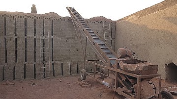 Long Conveyor Belt For Zigzag Brick Kiln