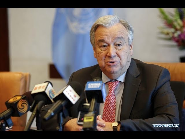 UN chief: BRI ‘tool’ for development