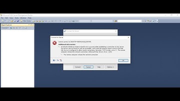 How to fix Microsoft SQL Server, Error: 1225 || Cannot connect to Server