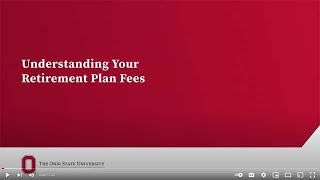 Ohio State Retirement Fees Overview