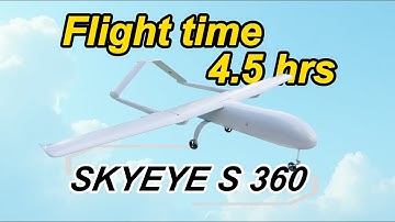 Long-Endurance Fixed-Wing Drone Skyeye 3600 4.5 Hours Flight 8kg Payload