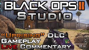 "Studio" NEW DLC Map Gameplay [aka Firing Range 2025] | LIVE Commentary! (Call of Duty BO2 Uprising)
