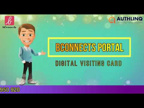 Digital Business Card - video from Authlinq