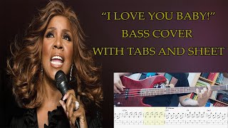 Gloria Gaynor - Can't take my eyes off you BASS COVER (with Tabs and Sheet) Resimi