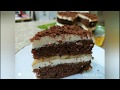 Простой домашний шоколадный тортик! Супер простой и вкусный рецепт!