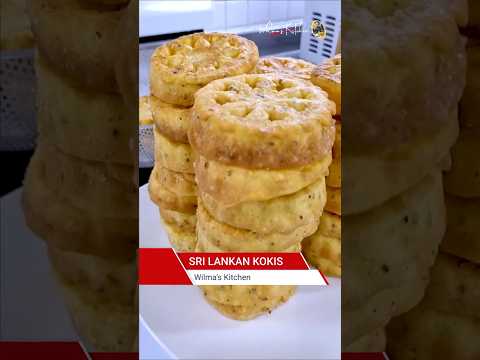 Kokis is a traditional Sri Lankan “Kawili” or treat
