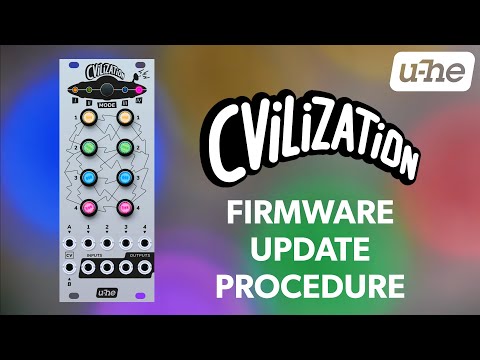 u-he CVilization: Firmware Update Procedure