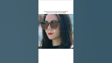 His mom so young and beautiful..🤩😅 [ Falling into You ]💕 #cdrama #love #shorts