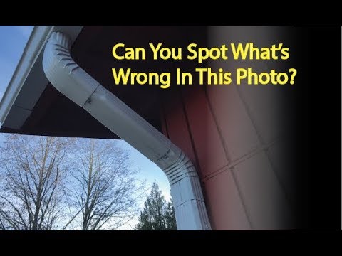 Is your Downspout installed correctly?