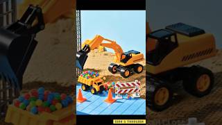 Mini City Magic: Dig, Rescue & Race! 🚧🚒🏎️ #toys #miniature #toycars #shorts #fyp