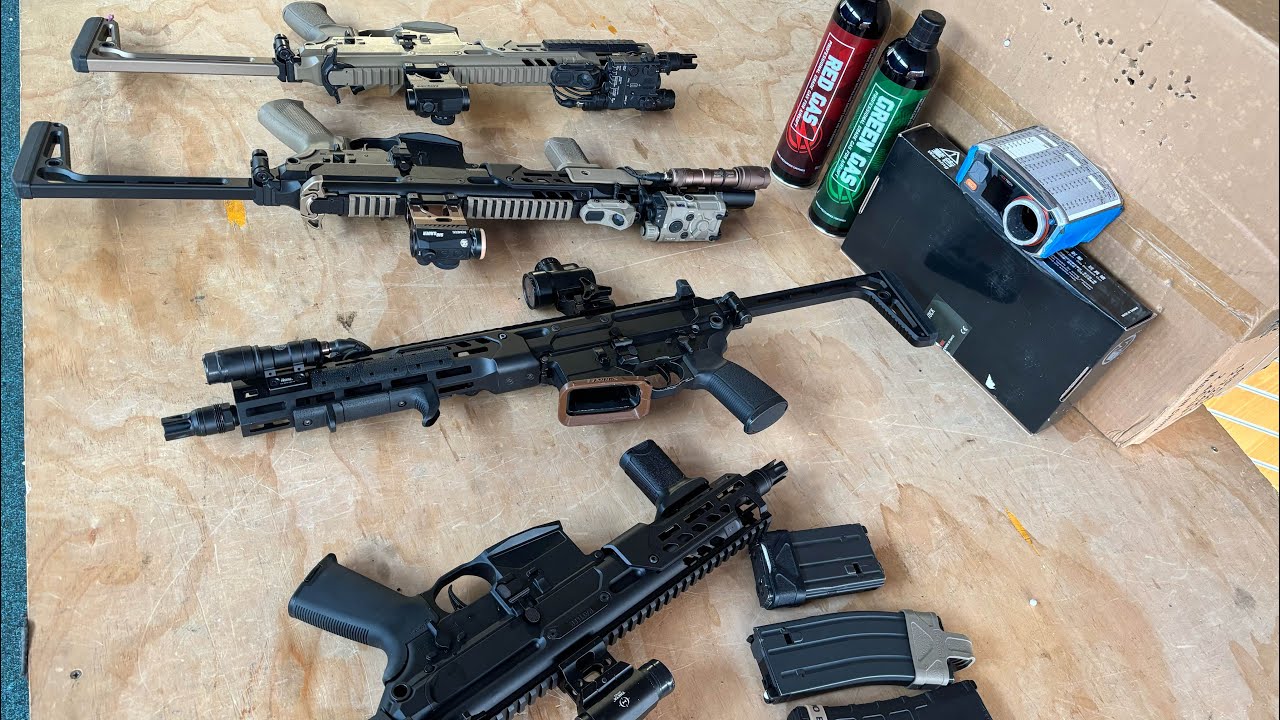 Salvo Precsion MCX batch 1, 2 and 3 comparison Airsoft gbbr tm mws clone review