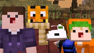 Wir spielen Minecraft