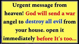 Urgent Message From Heaven! God Will Send A War Angel To destroy all evil✝️ Jesus Says #jesusmessage