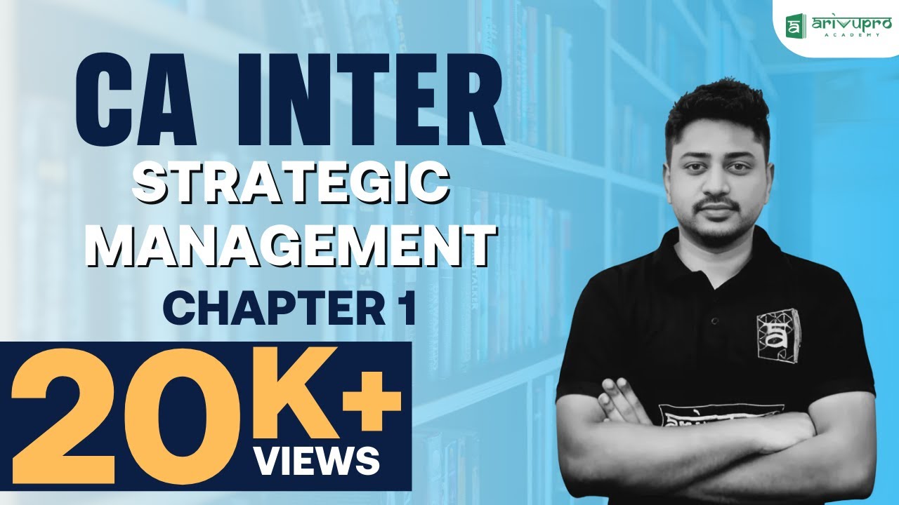 CA Inter SM Chapter 1 | English | Introduction to Strategic Management ...