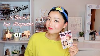 Hello mga loves! finally, here's a review video on this 16 brand
eyeshadow magazine no.01 (everyday) retails for usd 19.20 ( php
992.83) - reference web...