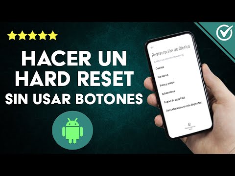 ¿Cómo hacer un HARD RESET sin usar los botones de volumen del móvil? - Android Recovery