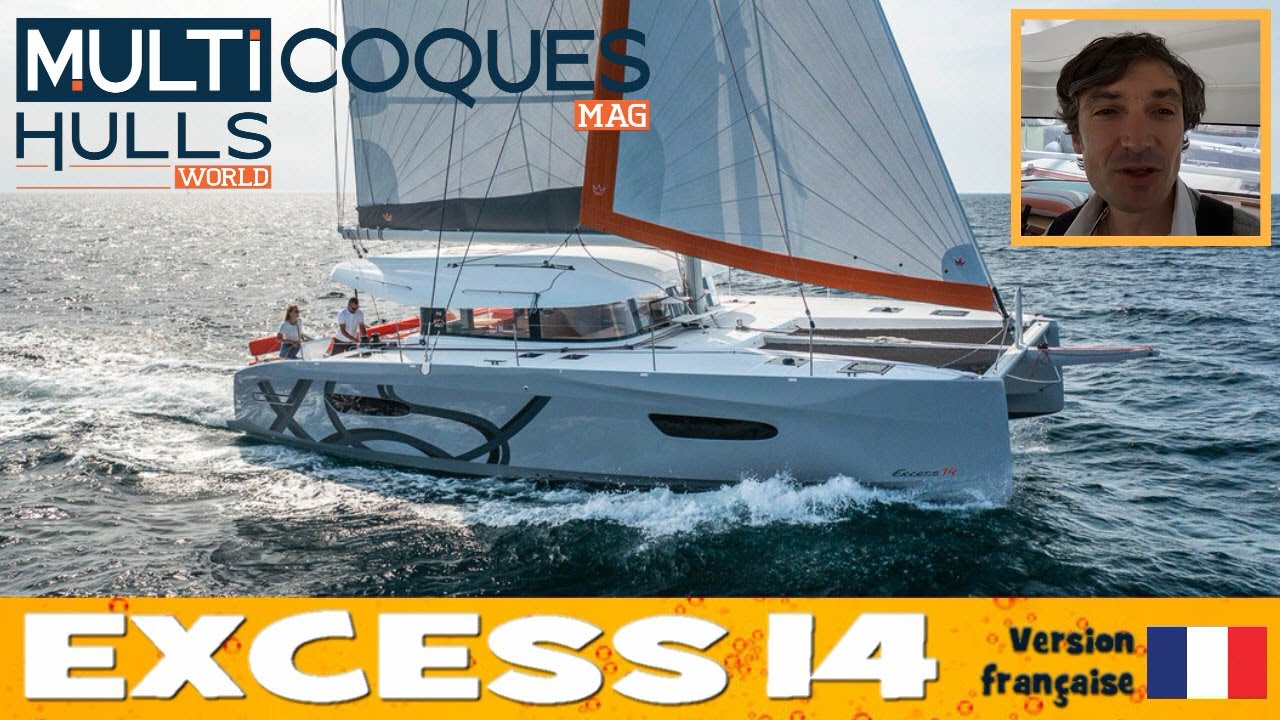Excess 14 Catamaran - Teaser essai en mer - Multicoques Mag