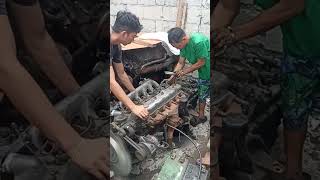 6BF1 Isuzu engine #trending #video #viral #viralvideo #youtubevideo #dieselengine #mechanic