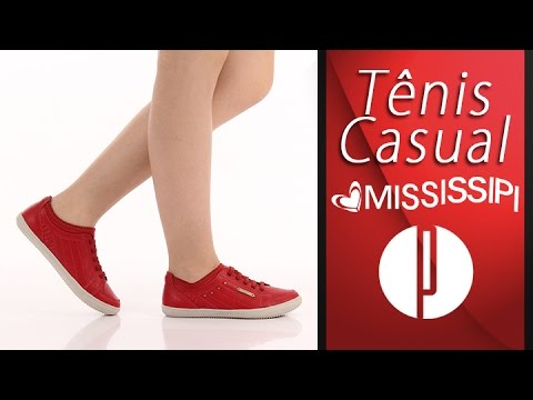 tenis casual feminino mississipi