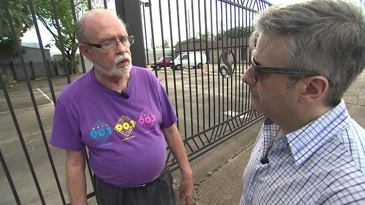 FILM EXTRA: Ray Hill at the scene of Paul Broussar...