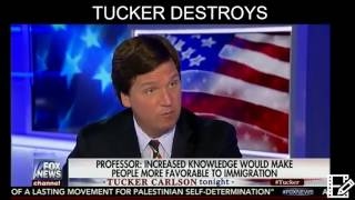 MUST SEE Tucker Destroys Professor On Immigration and Its IMPACT!!!