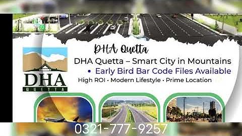 DHA Quetta Daily Files Rate | Today Market Update | Must Watch