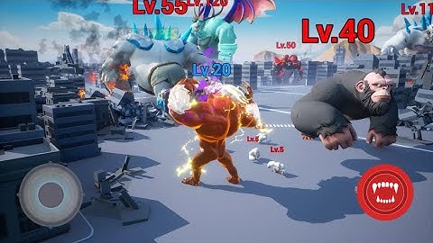 Age Of Apes Ads Review All Levels Part 31:Giant Ape Mutant City