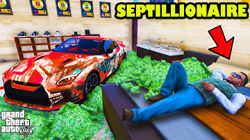 Franklin Made Septillion Dollars And Bought Rare GTR In GTA 5 | SHINCHAN and CHOP