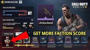 HOW TO GET FACTION SCORE in Operation: Variant